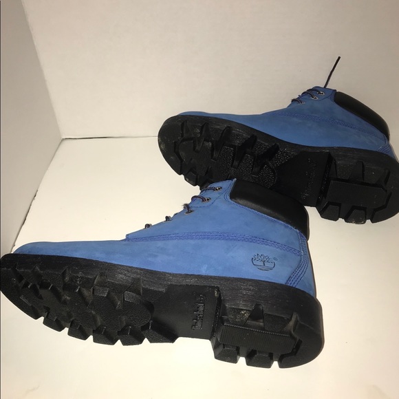 Timberland Waterproof 6-Inch Evening Blue Boots - Picture 4 of 8